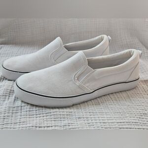 a new day Women's White Slip-On Loafers